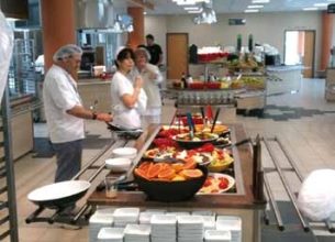 Restructuration du self du CHU Nord Grenoble par Mérenchole