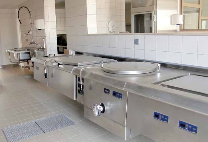 Des équipements de cuisine en suspendu