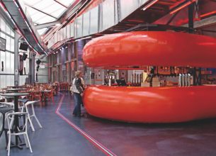 Un bar brasserie dans un lieu culturel et artistique emblématique