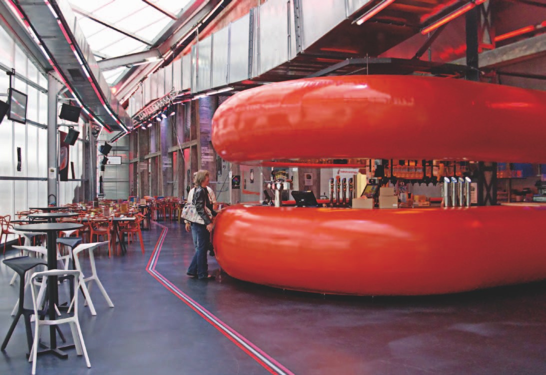 Un bar brasserie dans un lieu culturel et artistique emblématique