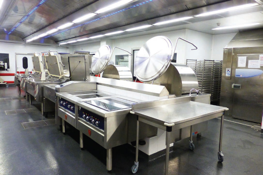 Une cuisine centrale moderne et ergonomique