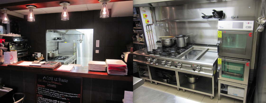 Une nouvelle cuisine signée Froid Cuisson Dépannage pour l’A Côté de Jean-Luc Rabanel