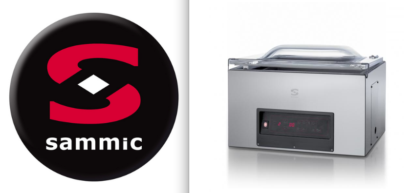 La machine sous vide SV–520 par Sammic, idéale pour l’emballage des produits allongés