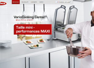 Un nouveau site Frima dédié au VarioCooking Center Multificiency 112T