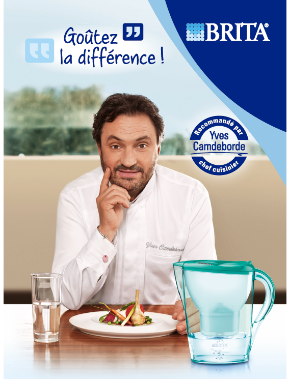 Des aliments sublimés en cuisine avec l’eau filtrée Brita