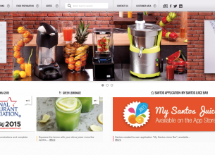 Un nouveau site Internet redynamisé pour Santos