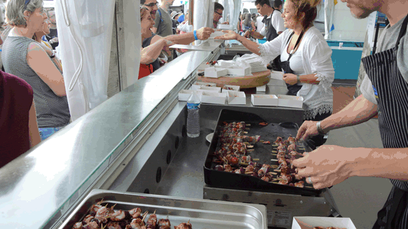 Tournus Equipement aux Francos Gourmandes avec les Mobilcook