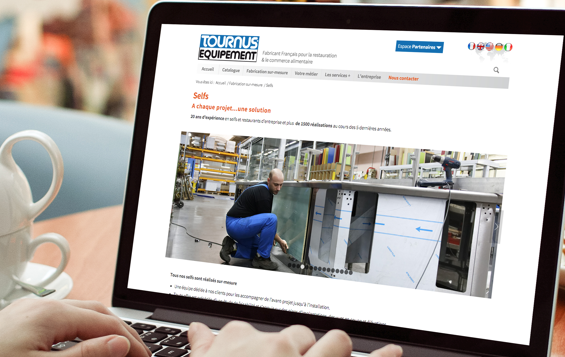 Un site Internet repensé pour Tournus Equipement