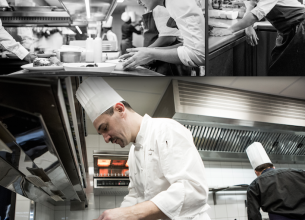 Une cuisine ergonomique et esthétique au Café de l’Homme par ECHR