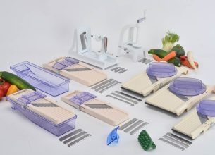 Une nouvelle gamme de mandolines japonaises Benriner par Bron-Coucke