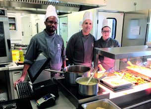 Une cuisine et une prestation Sodexo adaptées aux jeunes sportifs