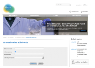 Sortie prochaine de l’annuaire du Snefcca/édition 2018