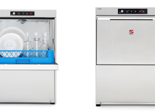 Des capacités de lavage optimisées pour les nouveaux lave-vaisselle frontaux Sammic