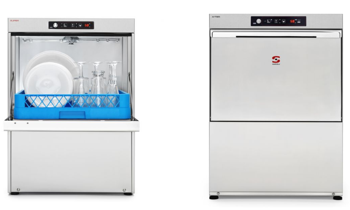 Des capacités de lavage optimisées pour les nouveaux lave-vaisselle frontaux Sammic