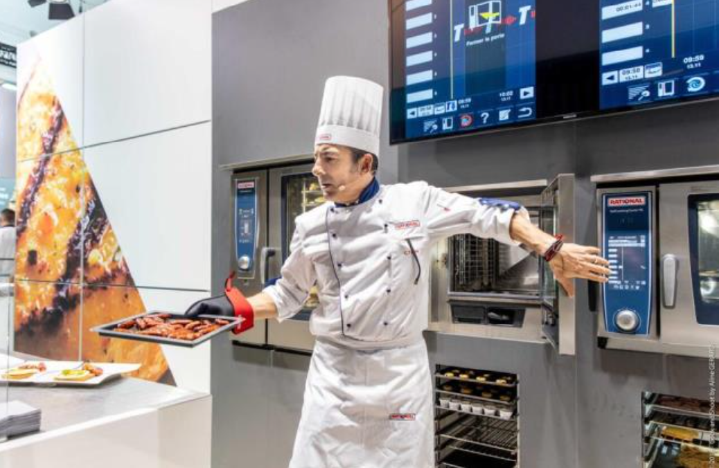 Les performances combinées du SelfCookingCenter et du VarioCookingCenter Rational présentées sur le Sirha