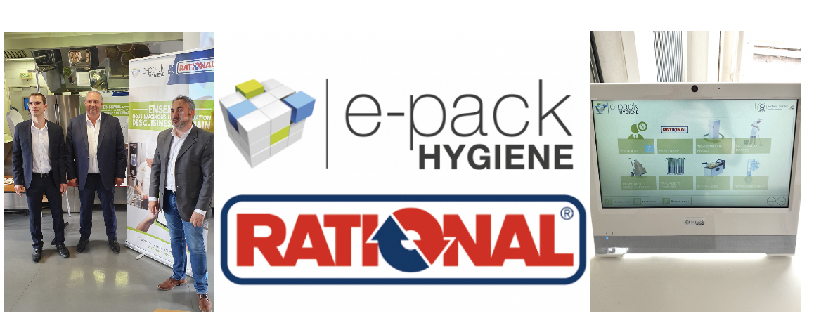 Rational et ePack Hygiene réinventent la digitalisation des cuisines de demain