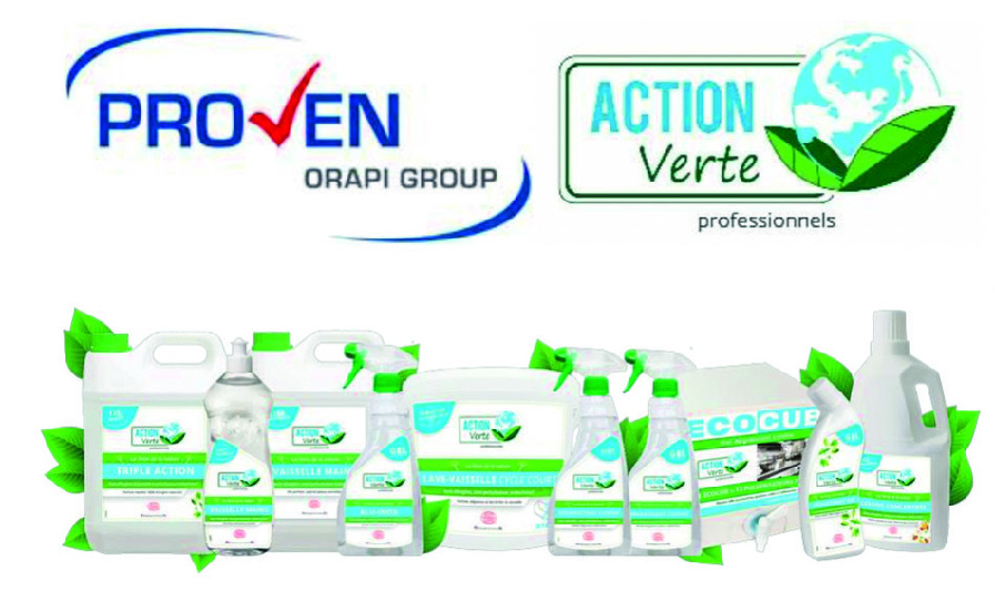 Proven : Action Verte, nouvelle gamme de nettoyants écologiques