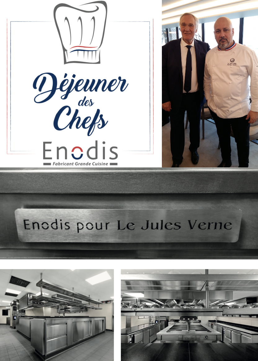 Enodis : un 26ème Déjeuner des Chefs au sommet … au Jules Verne