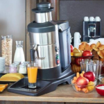 Des jus « à la demande » avec le nouvel extracteur J 80 BUFFET de Robot-Coupe