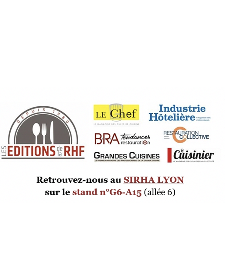 Rencontrez-nous tout au long du Sirha Lyon