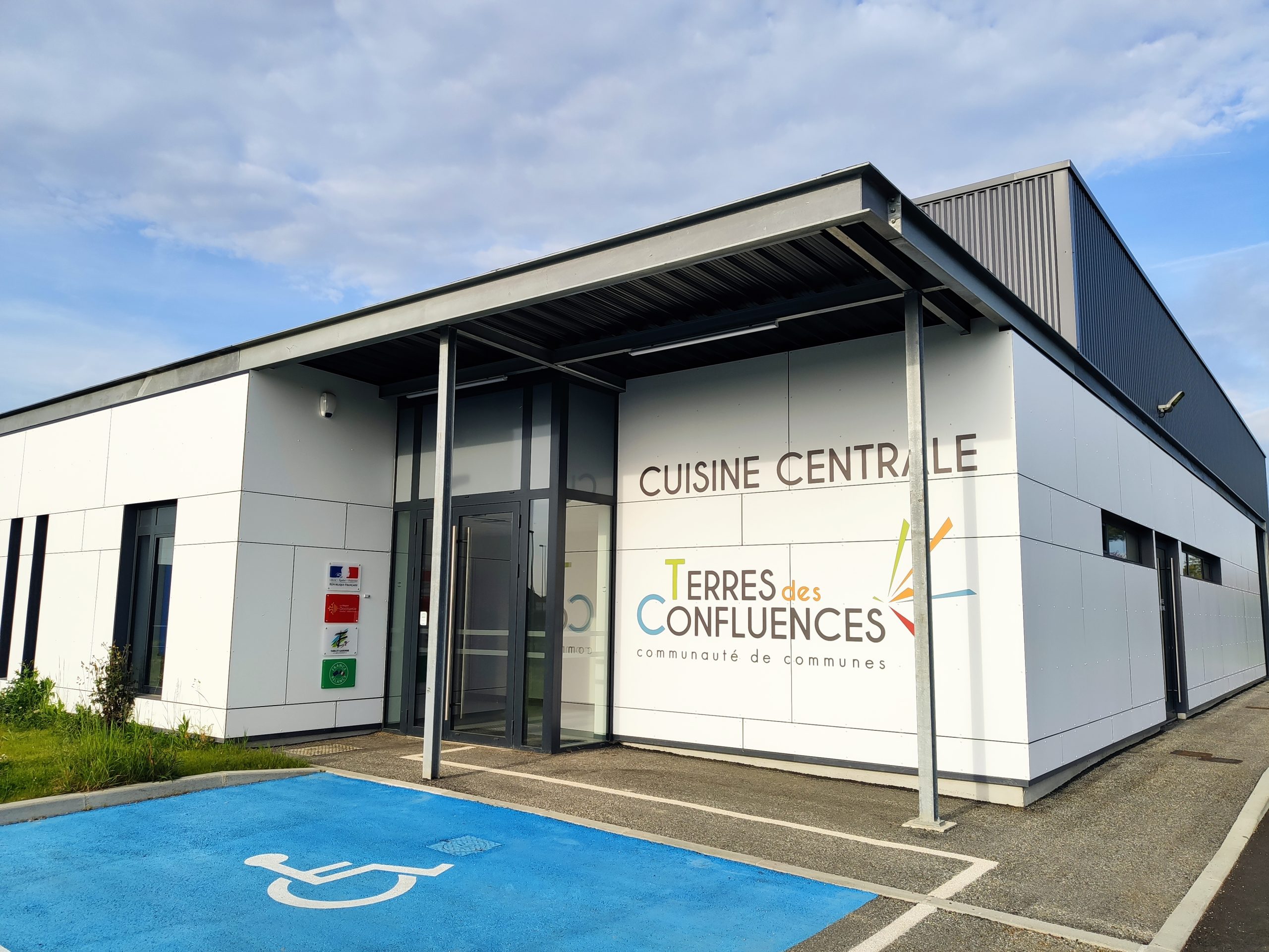 Une nouvelle cuisine centrale pour la communauté de commune Terres des Confluences