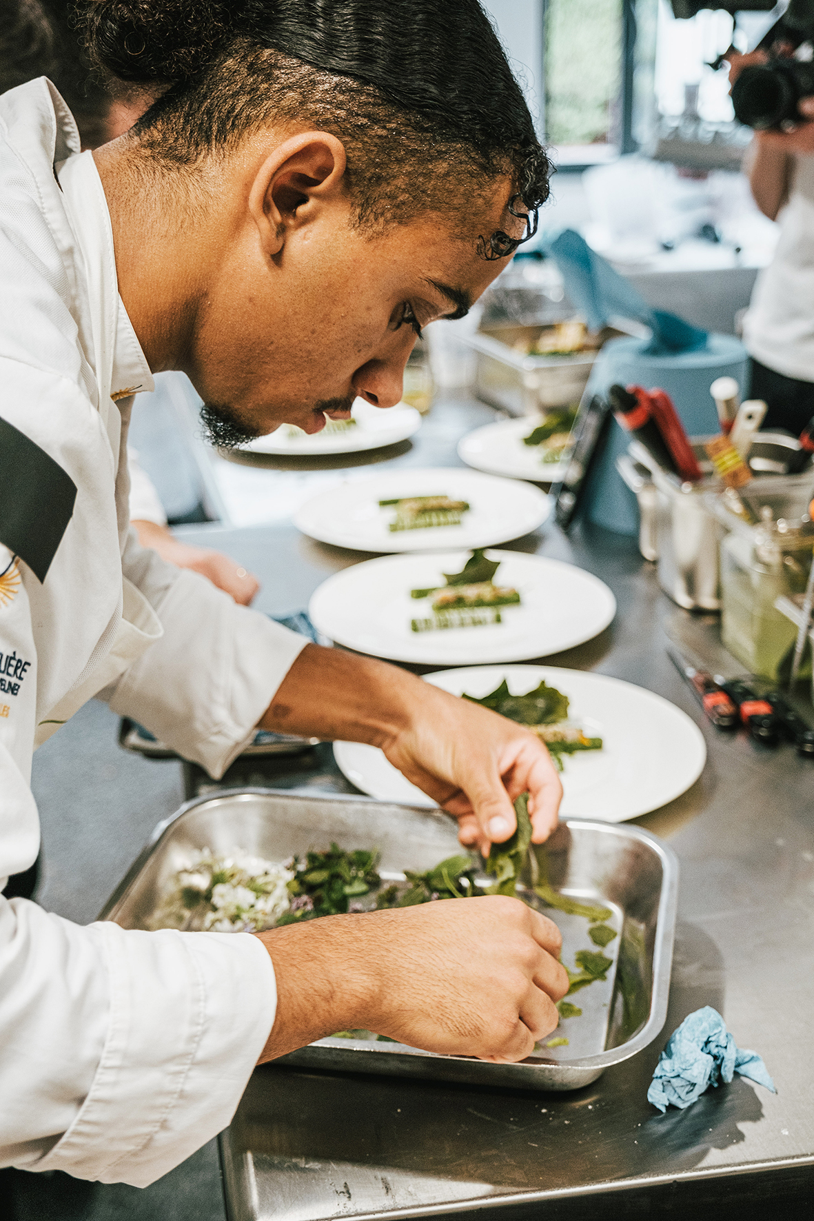 Alexandre Georget, lauréat du concours Cuisinons pour demain
