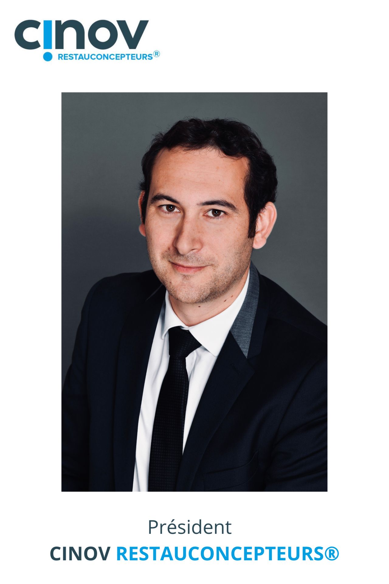 Aurélien Bluon-Vannier reprend la présidence de Cinov Restauconcepteurs