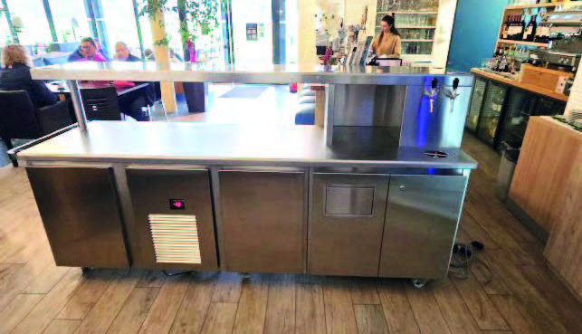 Le meuble froid modulaire de JMC Inox