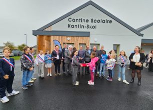 Bourg-Blanc se dote d’une nouvelle cantine scolaire