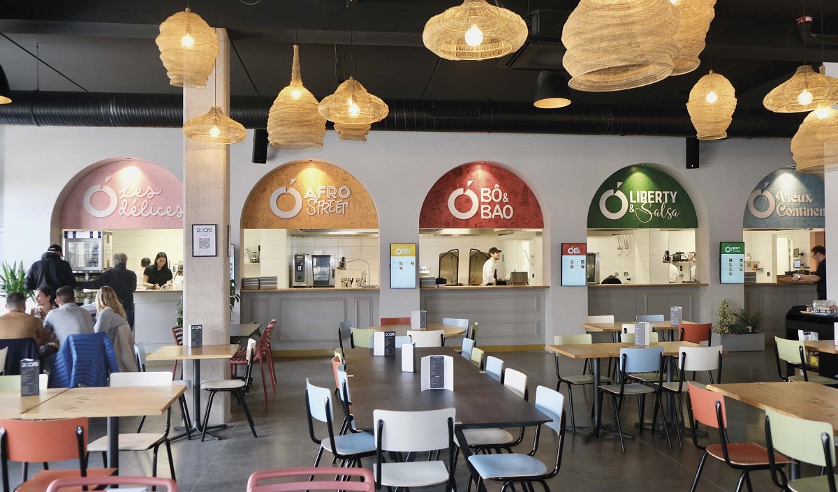 Les Docks à Roanne : Une cuisine bien pensée pour le food court et le restaurant